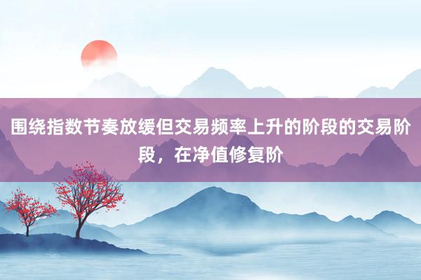 围绕指数节奏放缓但交易频率上升的阶段的交易阶段，在净值修复阶